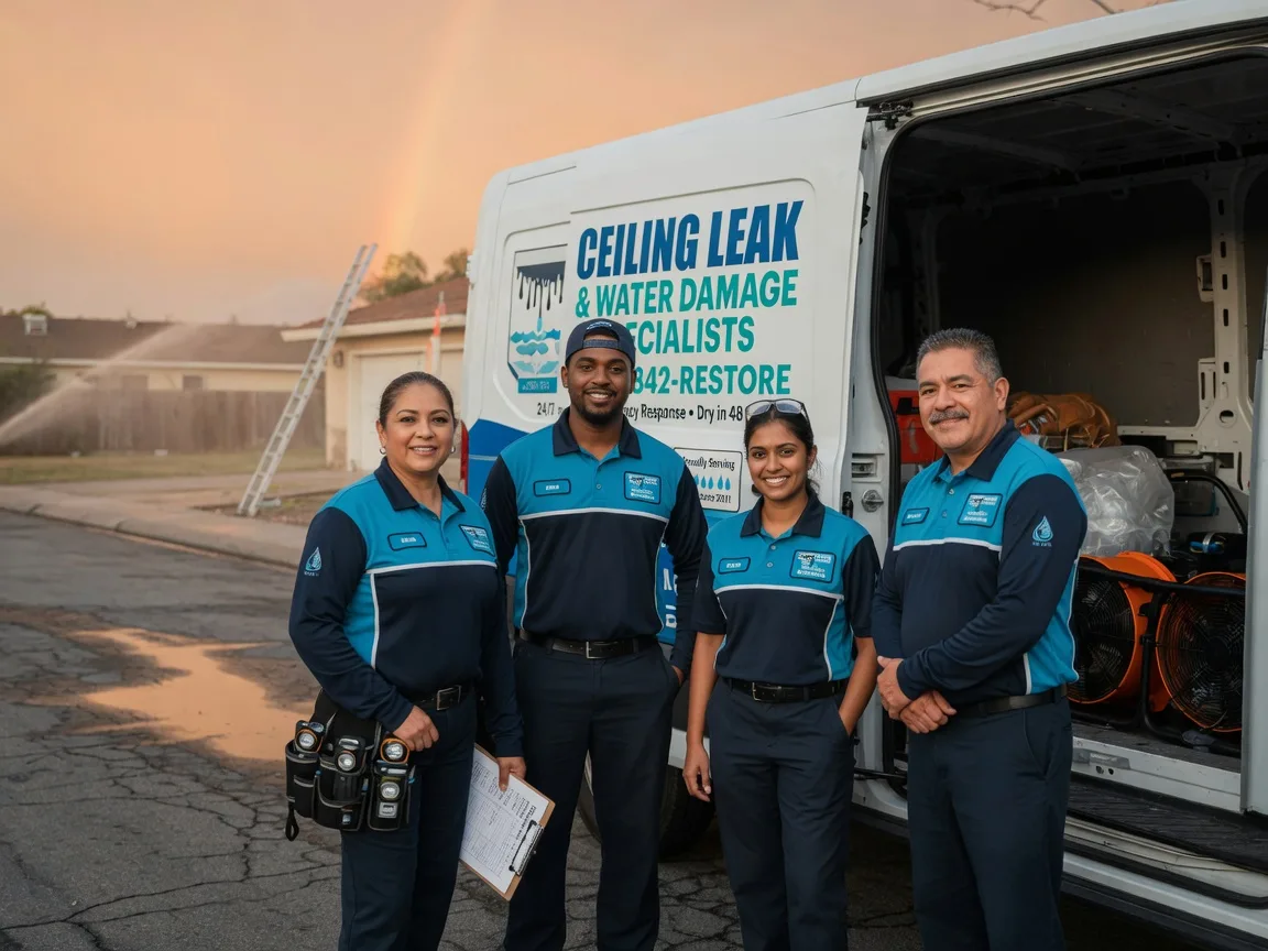 Ceiling Leak Cleanup company in Winfred, SD